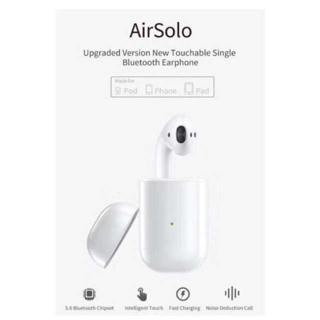 air solo bluetooth earphone