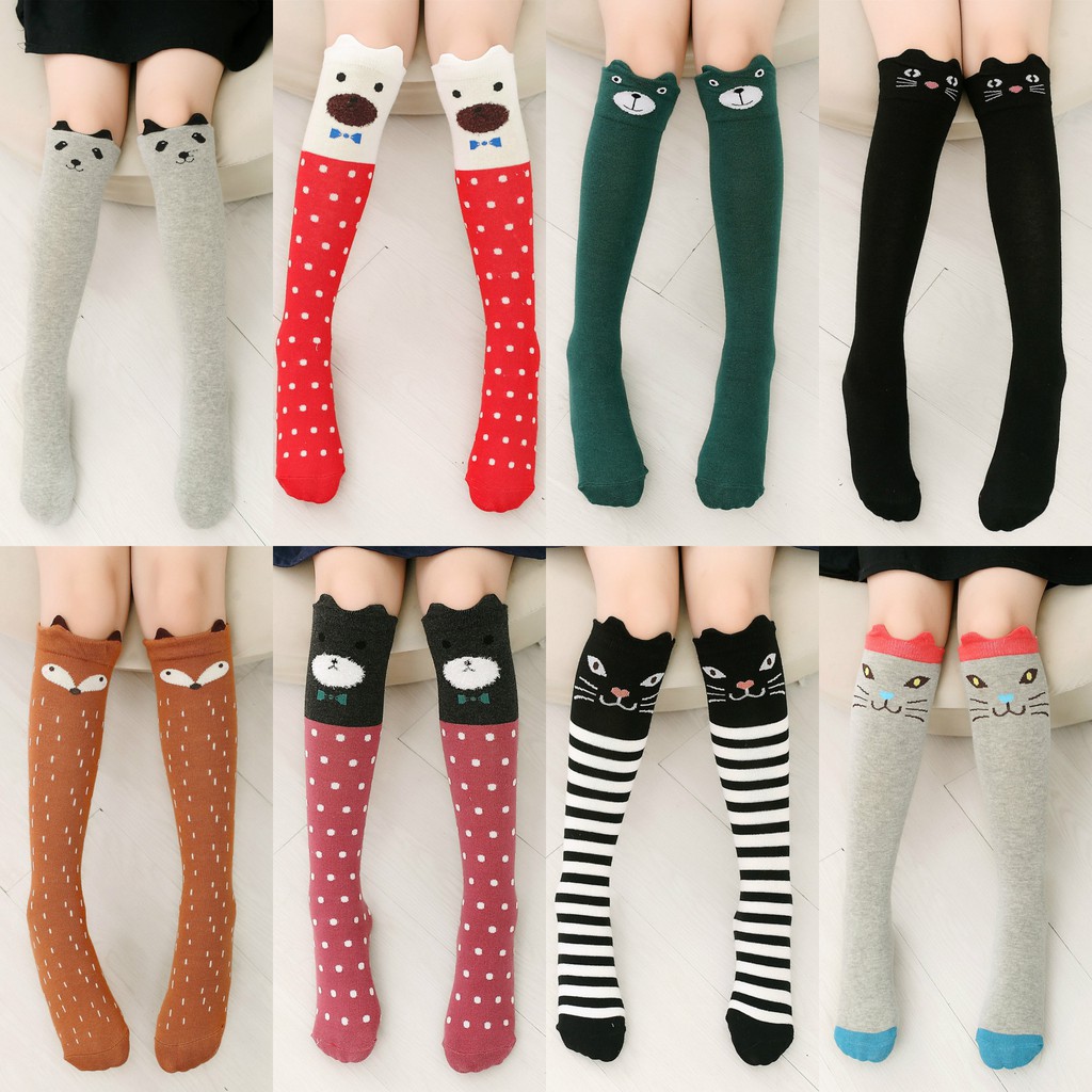 baby girl tall socks