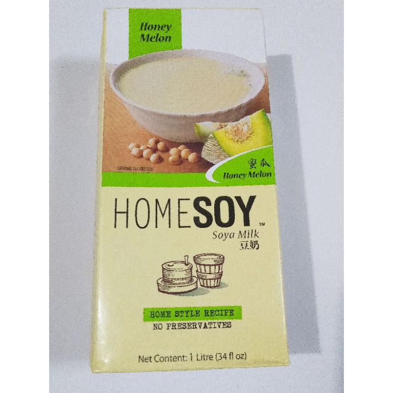 Homesoy Soya Milk Honey Melon/Original 1 liter Shopee Philippines