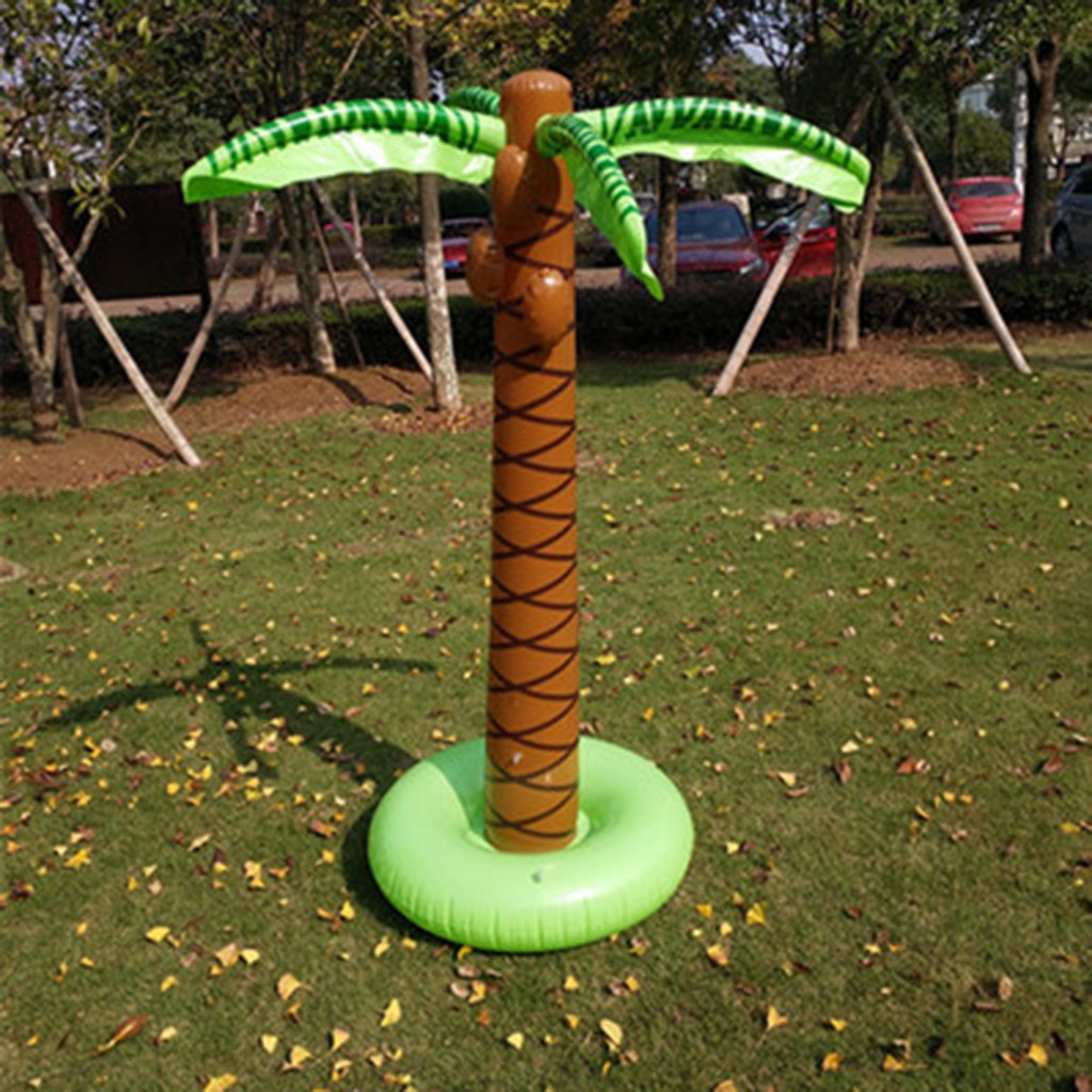 Inflatable Coconut Palm Tree Water Spray Beach Pool Toy Shopee