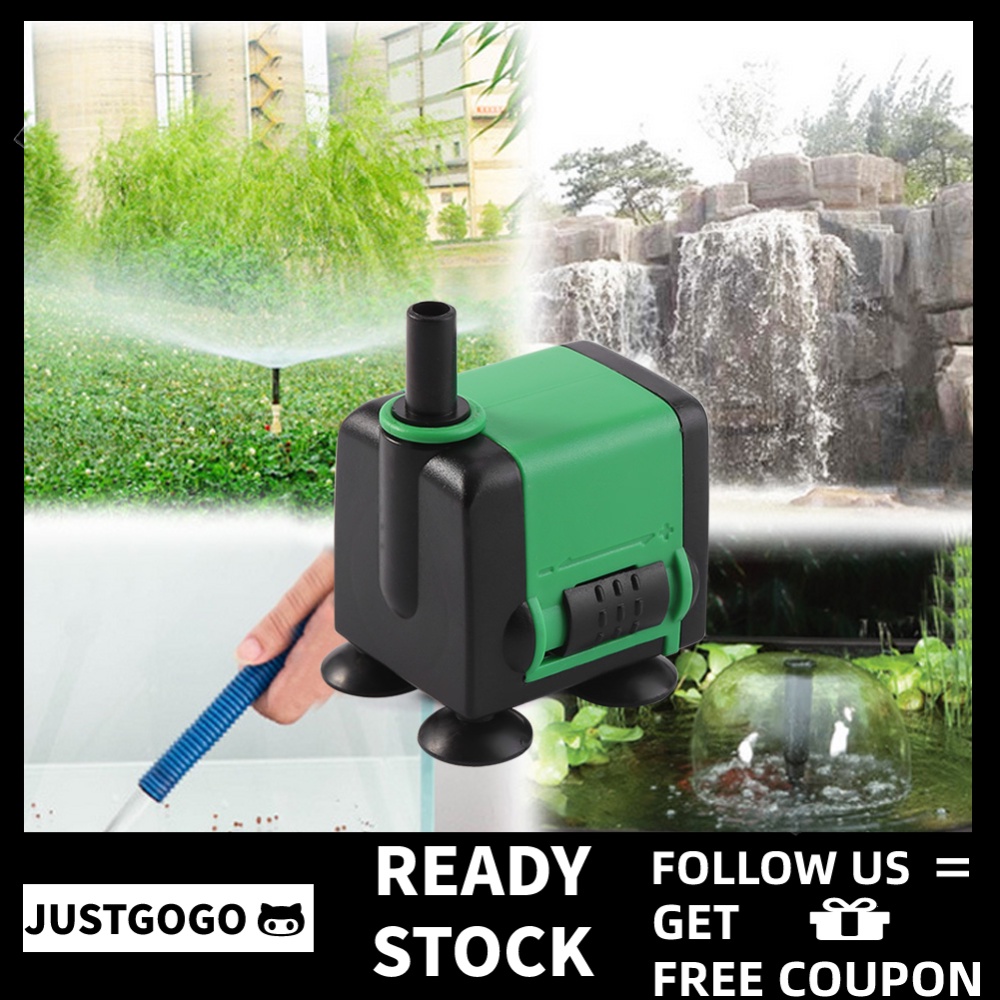 Submersible Pump Fish Tank Aquarium 