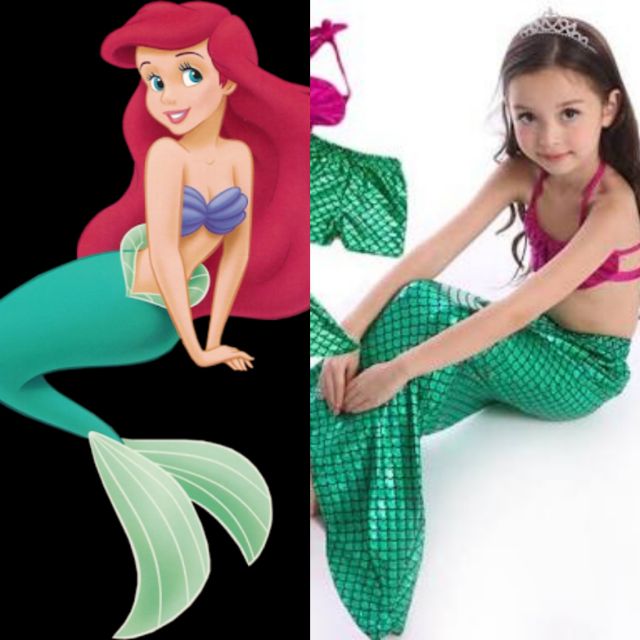 ariel costumes for kids