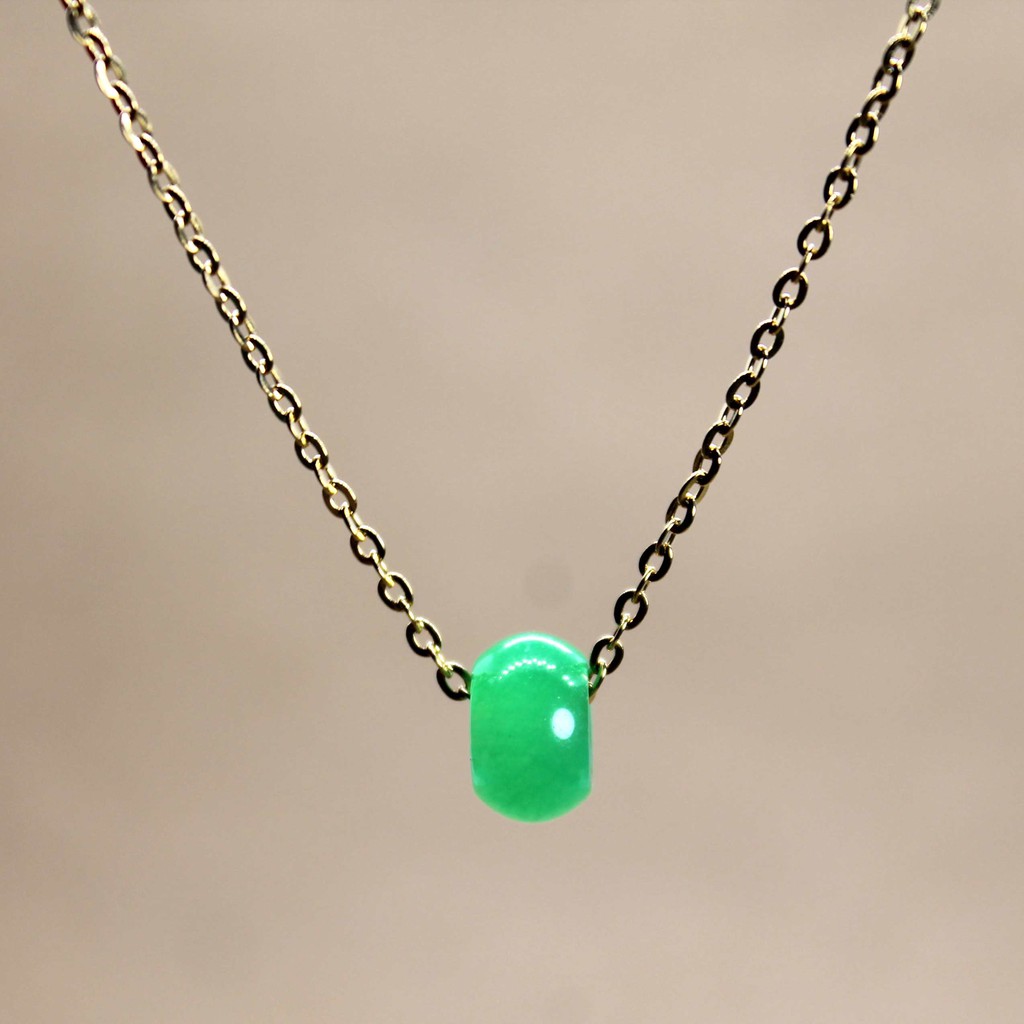 jade crystal necklace