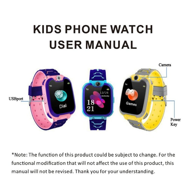 kids smart watch s4