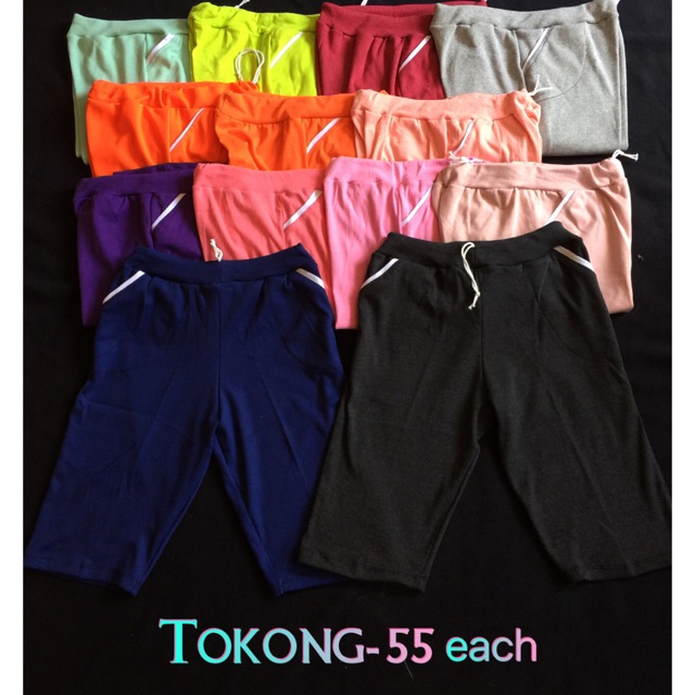 Tokong Short / Pedal Shopee Philippines