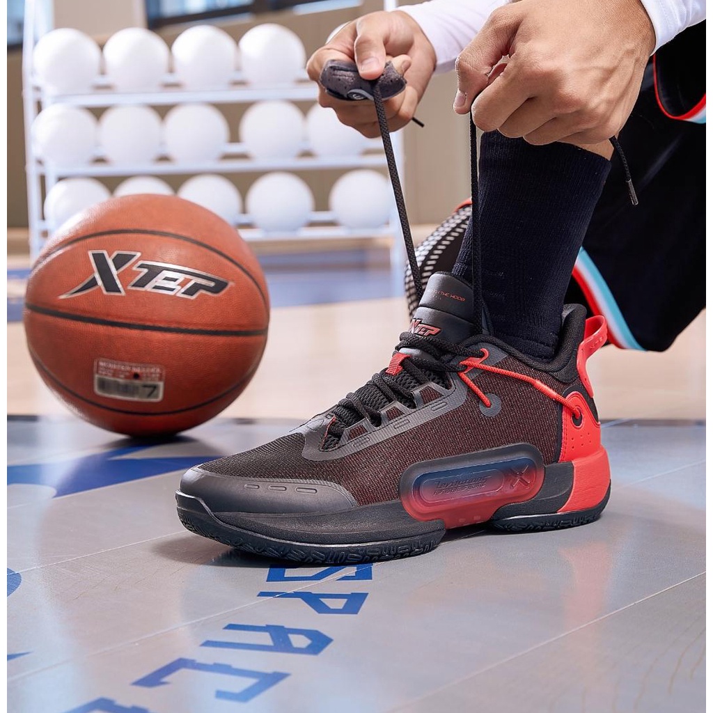Xtep LEVITATION Men Basketball Shoes Support Sports LowTop NonSlip