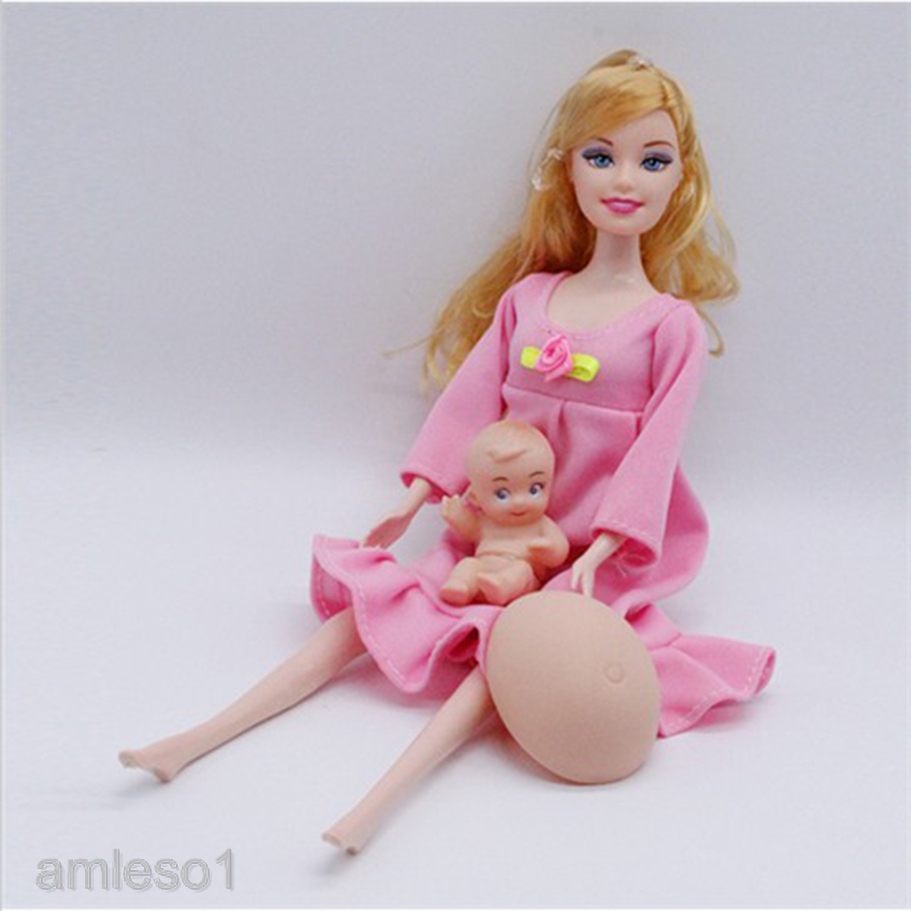 pregnant doll with removable baby