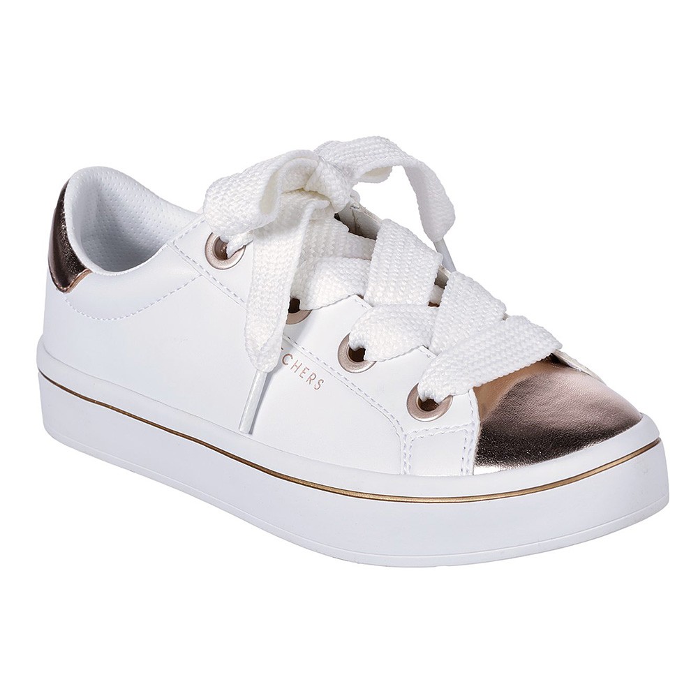 skechers hi lites rose gold