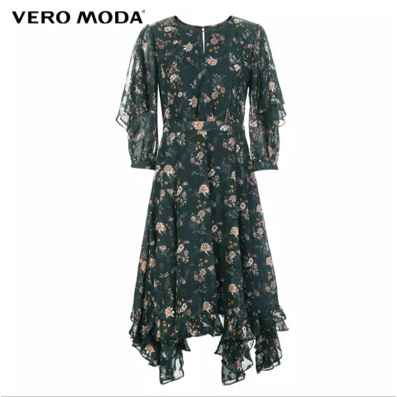 Zoo om natten symptom Gravere PT Vero Moda Brand New Ruffled Floral Dress Size XS | Shopee Philippines