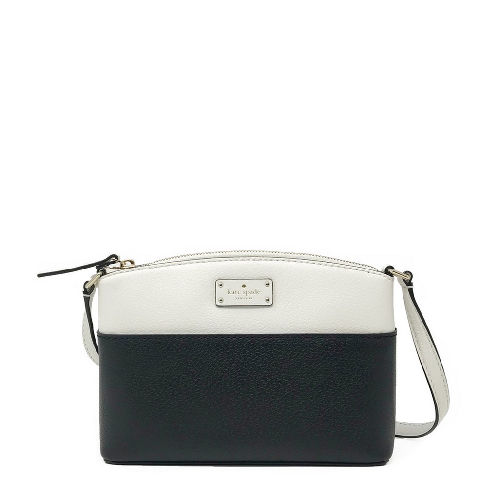 kate spade black and white sling bag