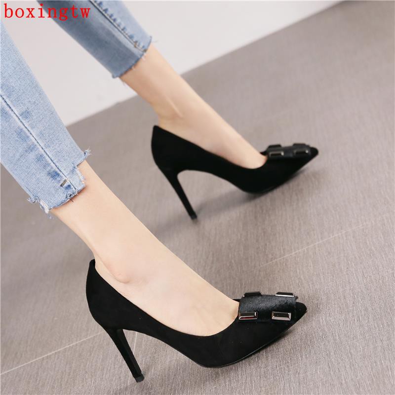 dark green stilettos