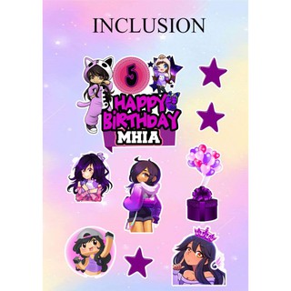 APHMAU Cake and Cupcake Topper Customized Theme | Shopee Philippines
