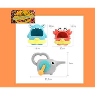 Manual or Blowin Bubble Baby Bath Toys Cute Cartoon Shark And Crab Bathroom Bathing Toys Foam Maker #7