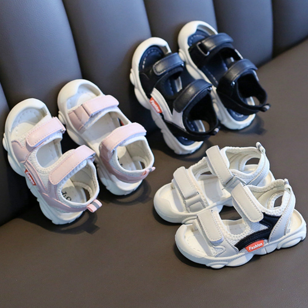 infant girl black sandals