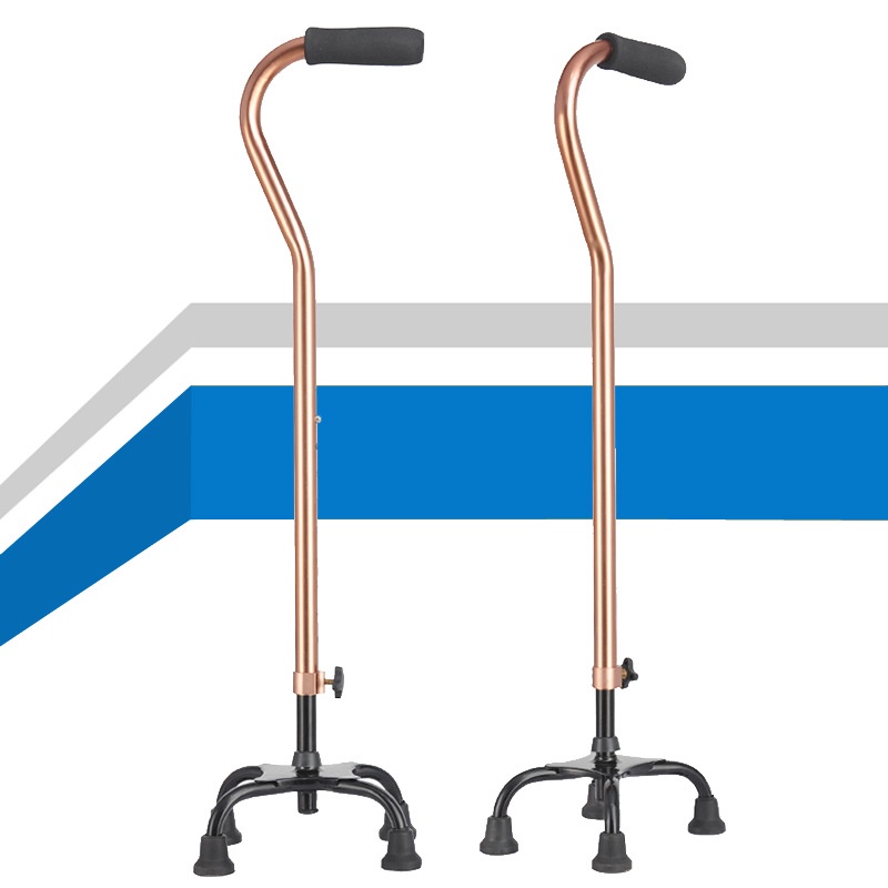 Quad Cane Adult Heavy Duty Tungkod Quadcane Stainless steel Trusty Cane