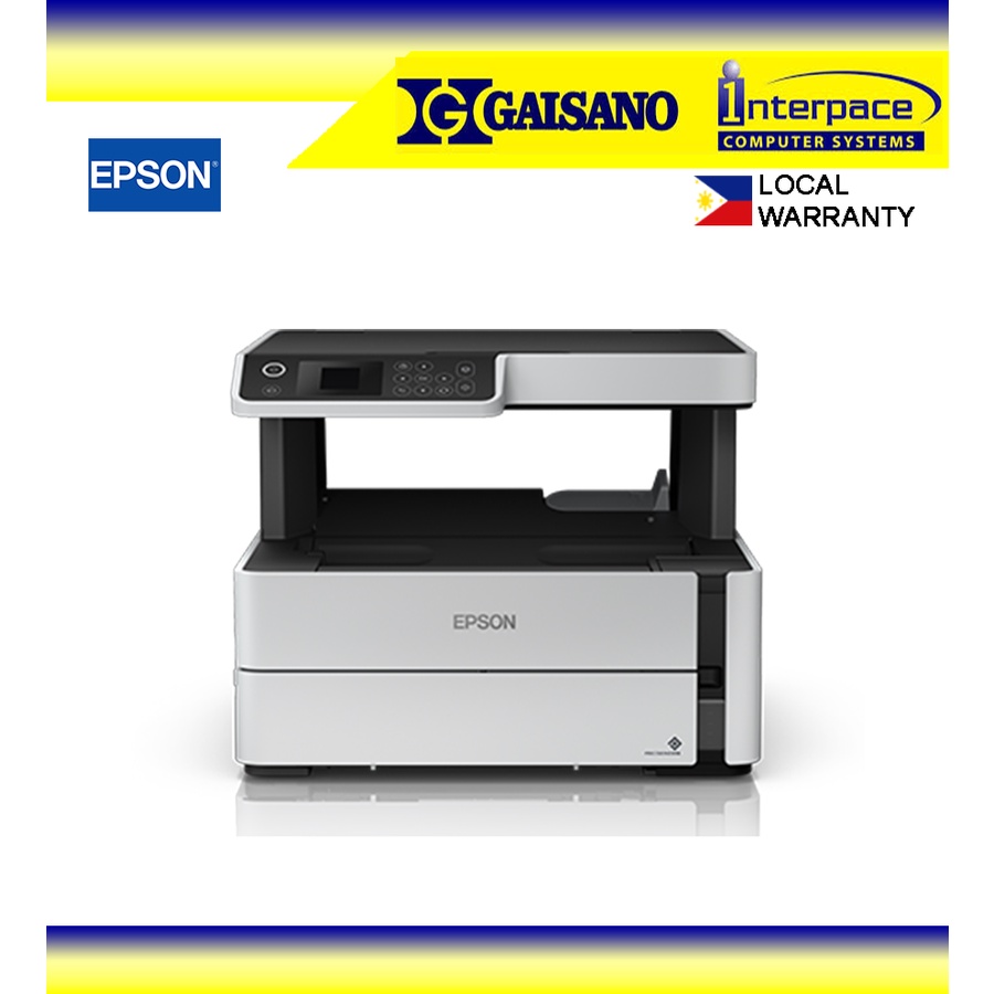 Epson M2140 Ecotank Monochrome All In One Duplex Ink Tank Printer Shopee Philippines 4309