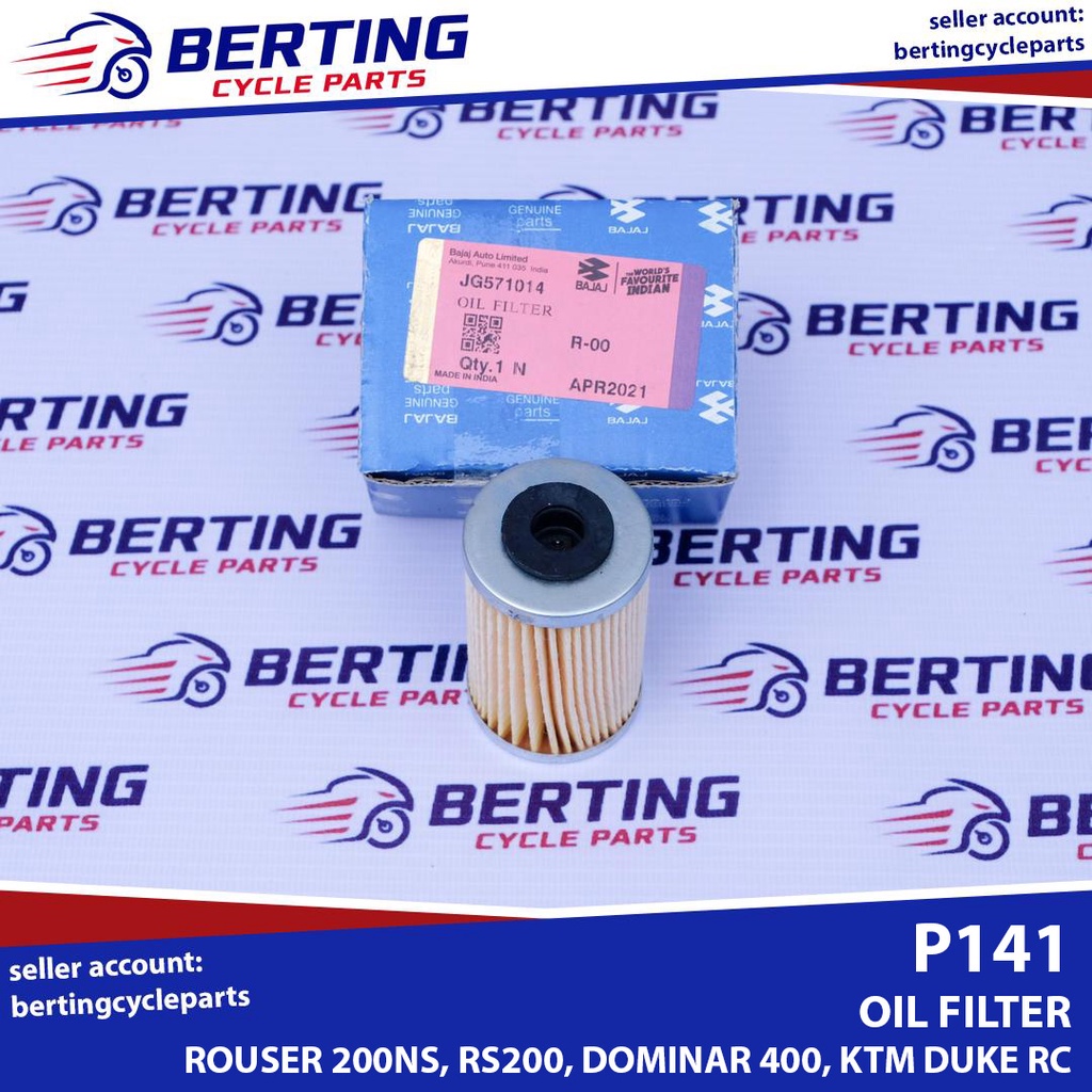 OIL FILTER Rouser NS200 200NS RS200 Dominar 400 V1 UG KTM Duke 200 250 390 RC 200 Genuine JG571014