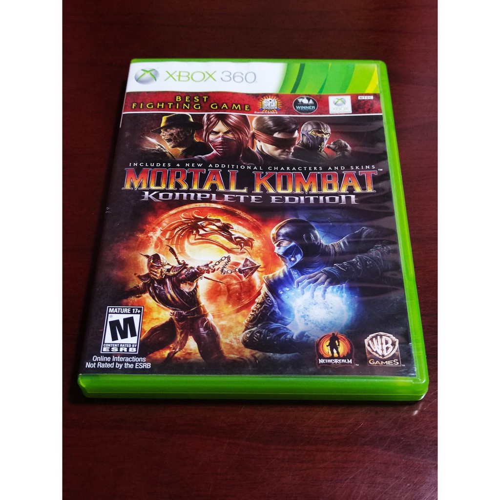 all mortal kombat games for xbox 360