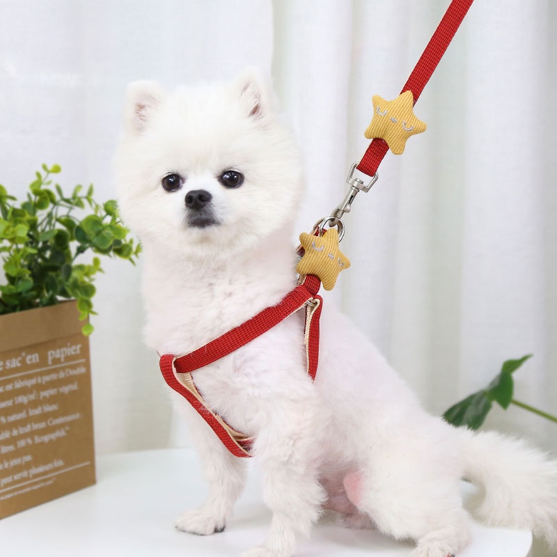 Pet Dog Harness Cat Chest Strap Pet Supplies Dog Walking Out Small, Medium And Large Dogs French Bullfighting Outdoor Hand Holding Rope Clothes Harness For Dog Cats #5