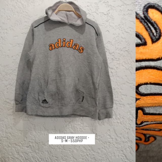 gray adidas hoodie