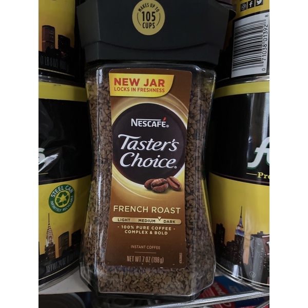 Nescafe Taster's Choice French Roast Instant Coffee 198g Shopee Philippines