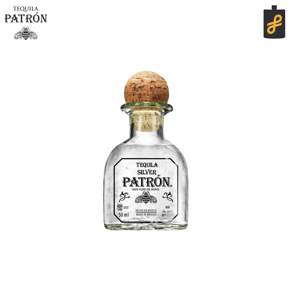 Patron Silver Tequila Mini 50mL Shopee Philippines