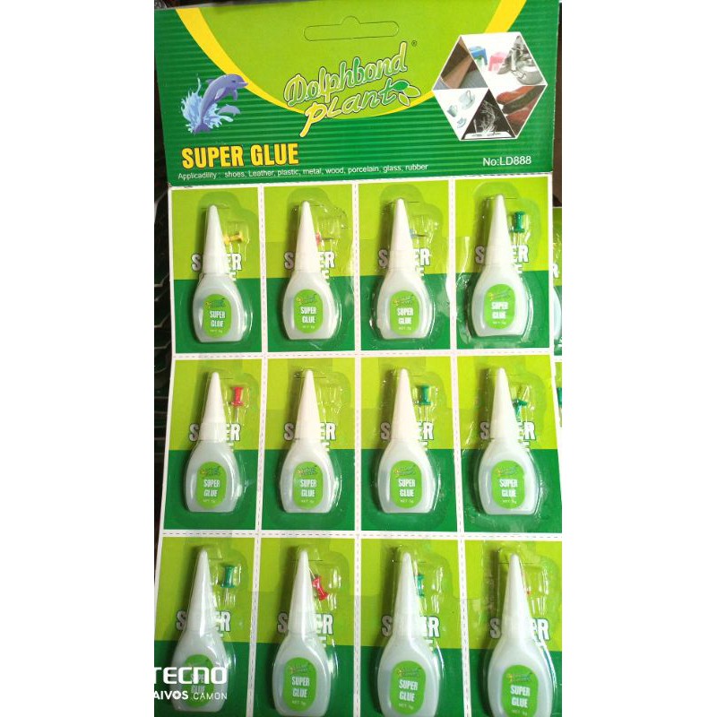 super-glue-shoe-glue-1-pad-12pcs-shopee-philippines