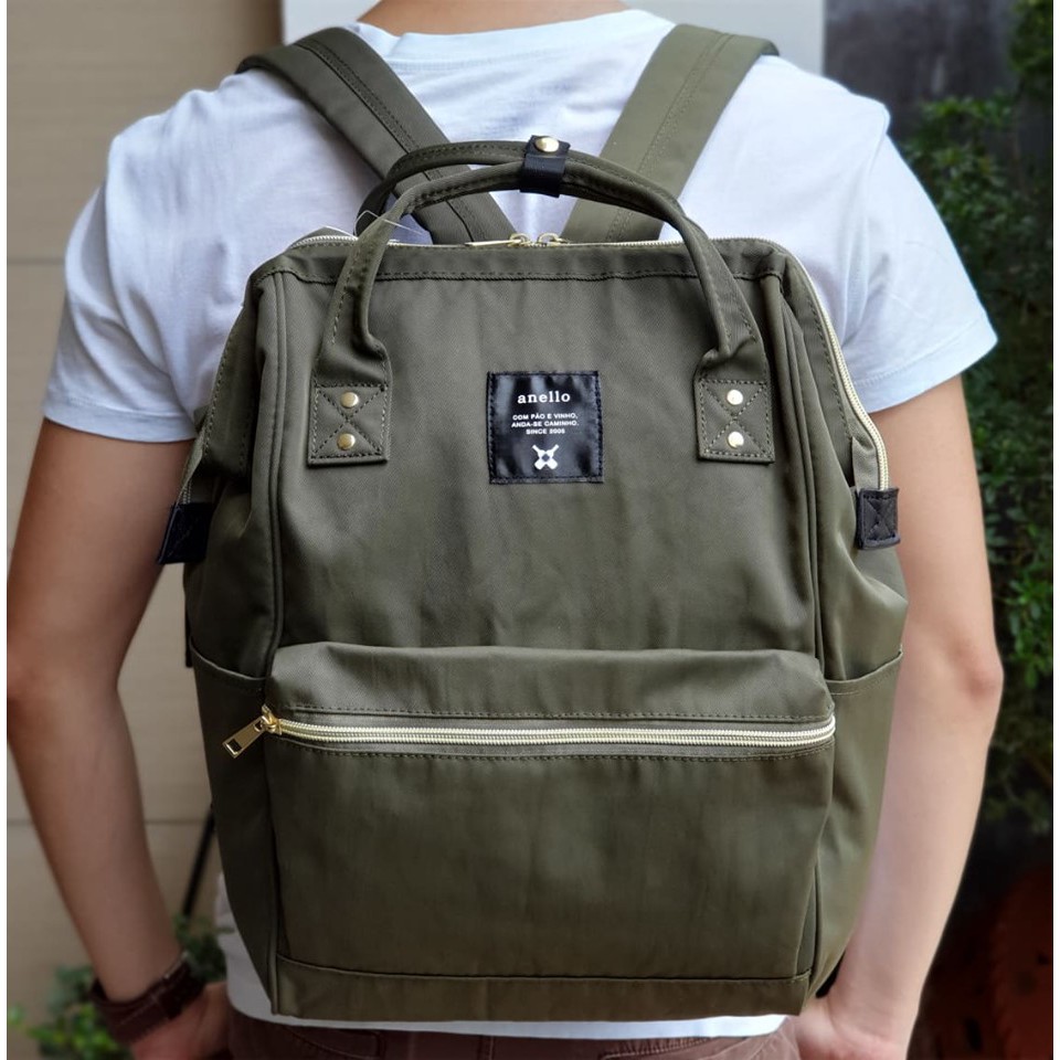 anello backpack army green