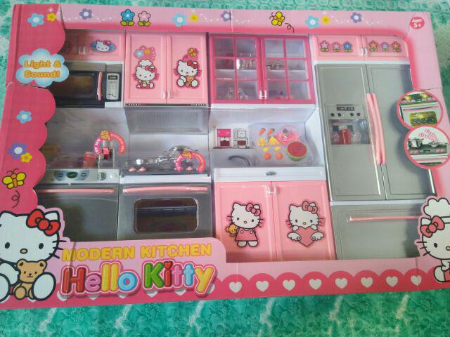 Hello Kitty 4In1 Kitchen  Toy  Set  Big size Shopee 