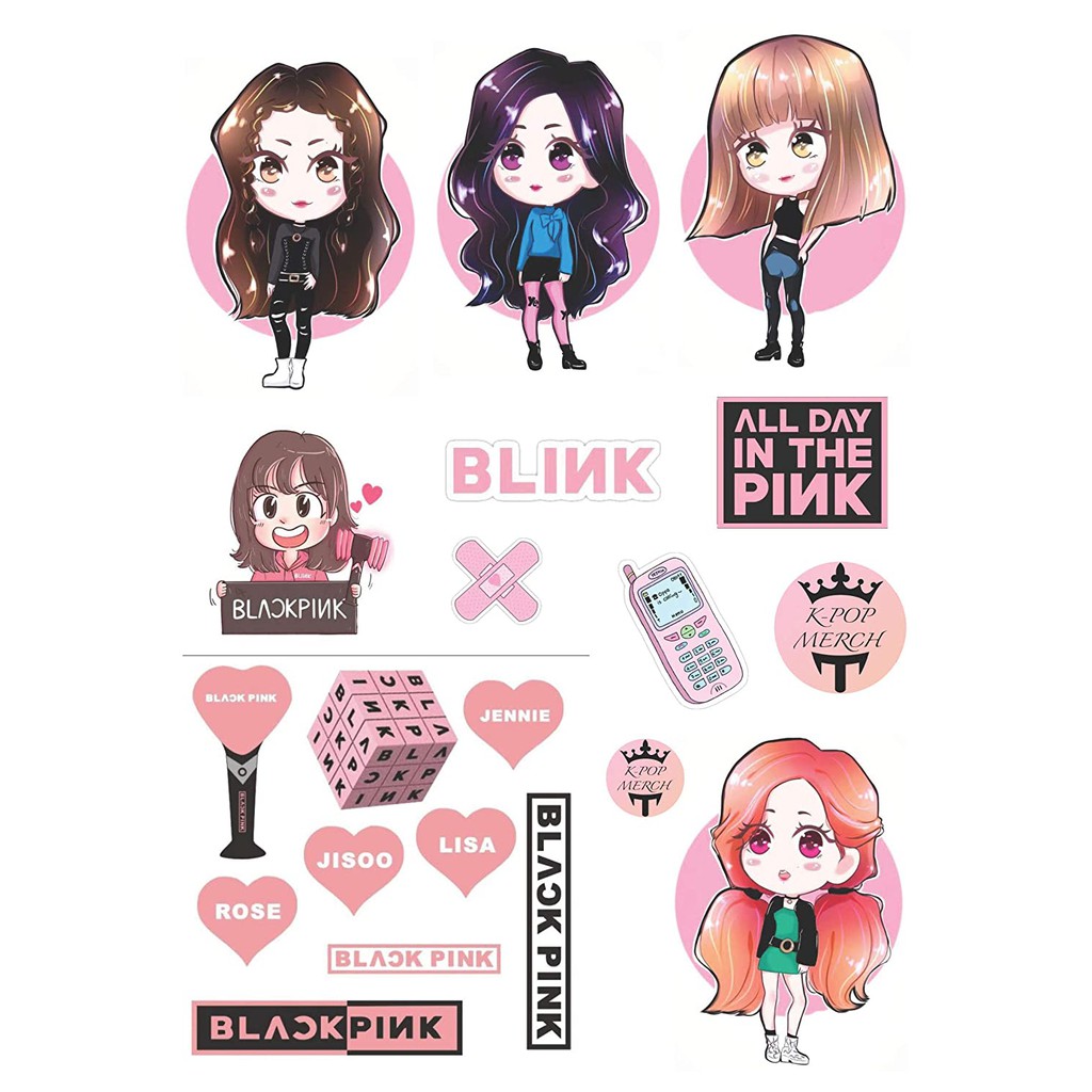 COD Kpop Merch Blackpink Sticker | Shopee Philippines