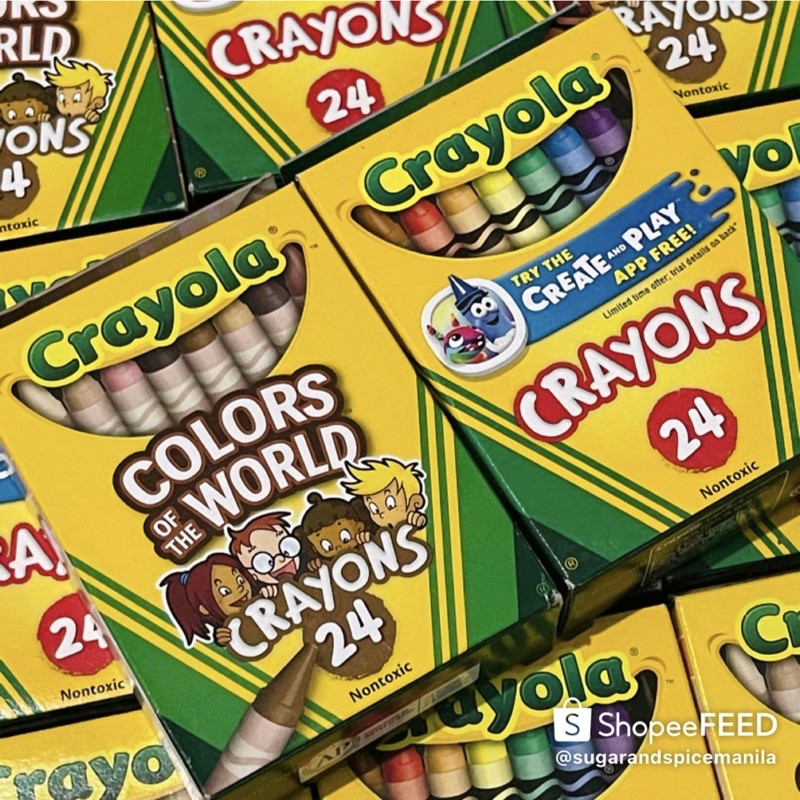 Crayola Crayons Sets Shopee Philippines