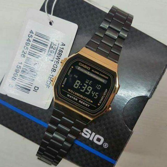 a168 gold black