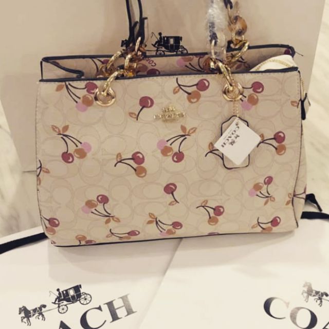 coach cherry bag