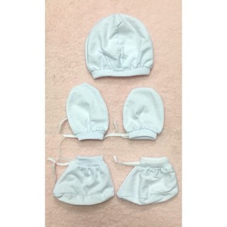 white baby gloves