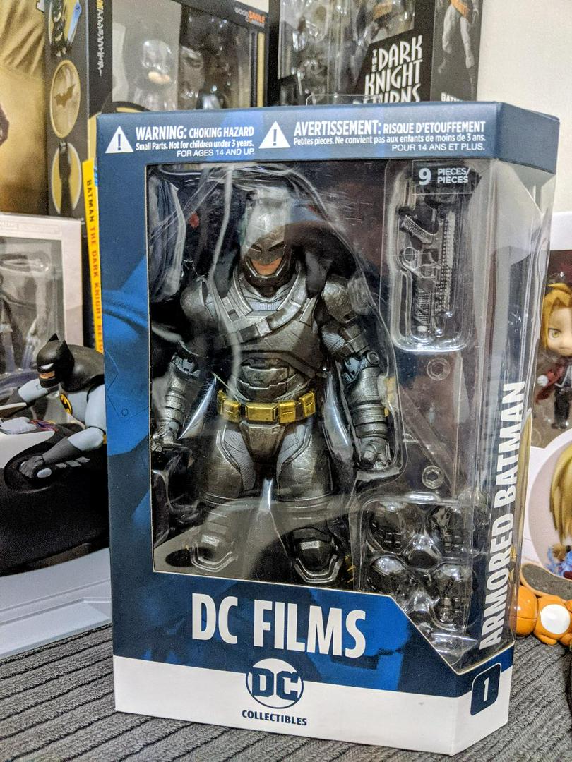 DC FILMS BVS ARMORED BATMAN ACTION FIGURE (SEALED) | Shopee Philippines