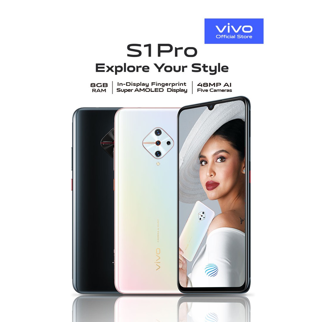 Vivo S1 Pro 8gb 128gb 4500mah 48mp Ai Five Camera Super Amoled In