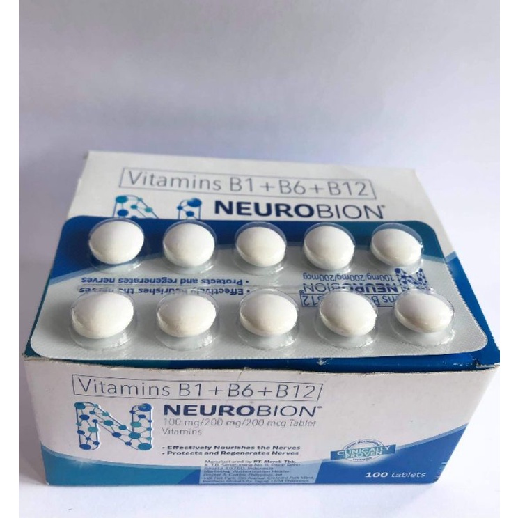 VITAMIN B1 + B6 + B12 (Neurobion) Tablet 10's Shopee Philippines