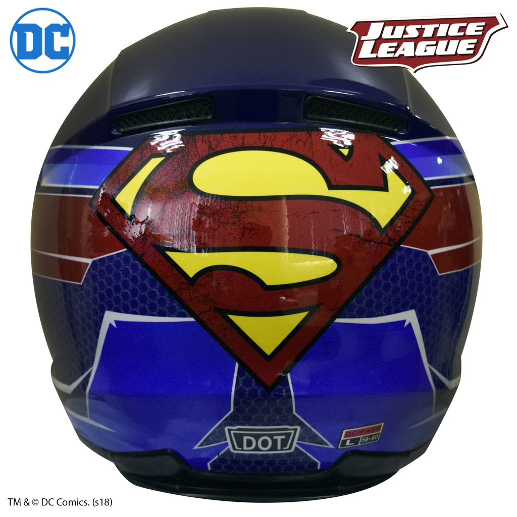 superman bike helmet