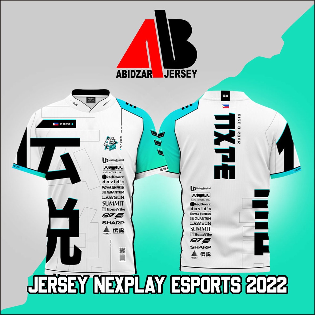Nexplay ESPORTS JERSEY 2022 SEASON 10 Latest Shopee Philippines
