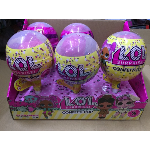 lol confetti pop box