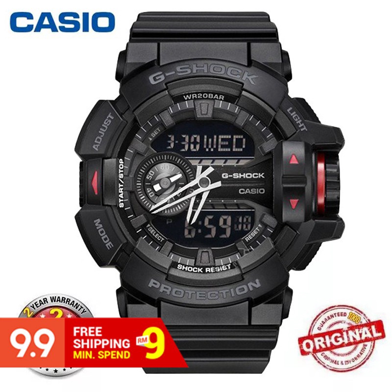 setting g shock ga 400