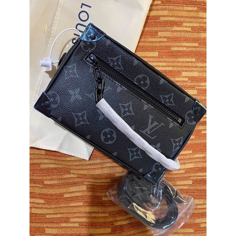 lv mini soft trunk black