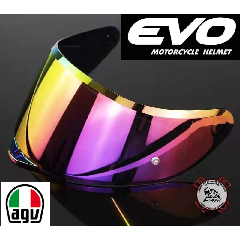 agv k5 iridium visor
