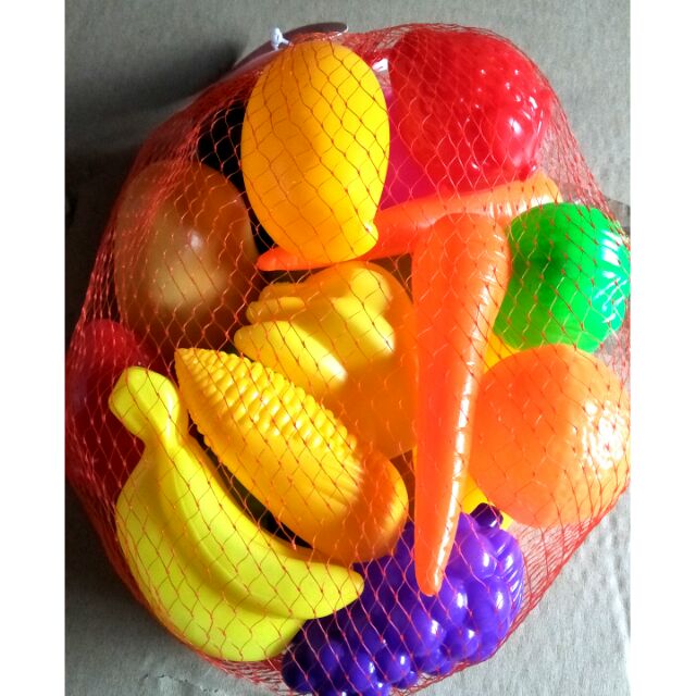 Plastic fruits and vegetables18pcs/pack Shopee Philippines