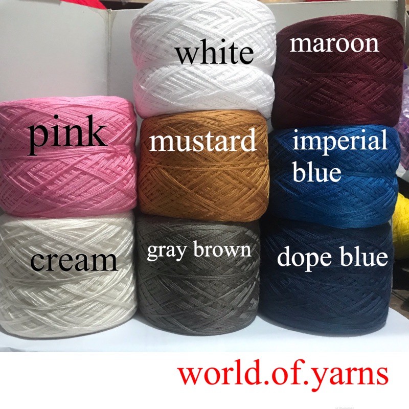 POLY COTTON YARNS/THREADS Shopee Philippines