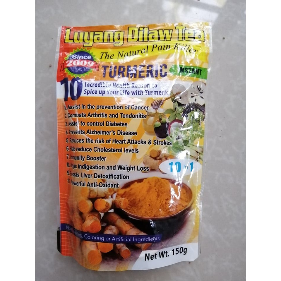 Luyang Dilaw Tea 10 in 1 Turmeric 150g Shopee Philippines