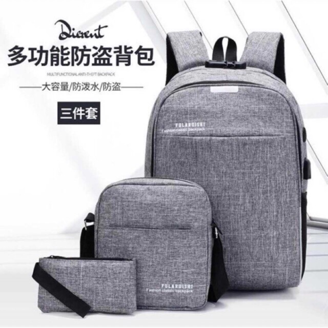 korean anti theft backpack