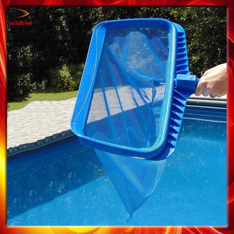 Home & Living Outdoor & Gardening Garden Gloves & Aprons Swimming Pool Skimmer Flat Leaf Debris Hot Tub Koi Pond Skimmer Net Handheld 