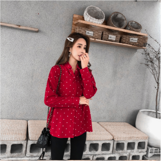 Spring Summer New Korean Version Atasan Wanita Baju Kemeja Spring Summer New Korean Version Atasan Wanita Baju Kemeja