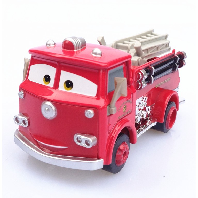 Mattel Cars Mobilized Red Fire Truck Alloy Children Cartoon Car Model |  Shopee Philippines